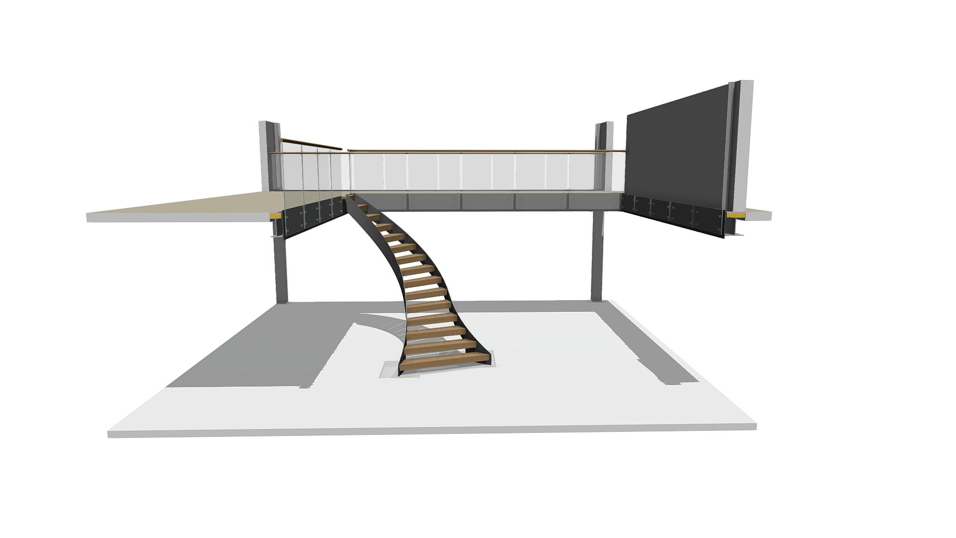 Bratt Post Survey 3D Model