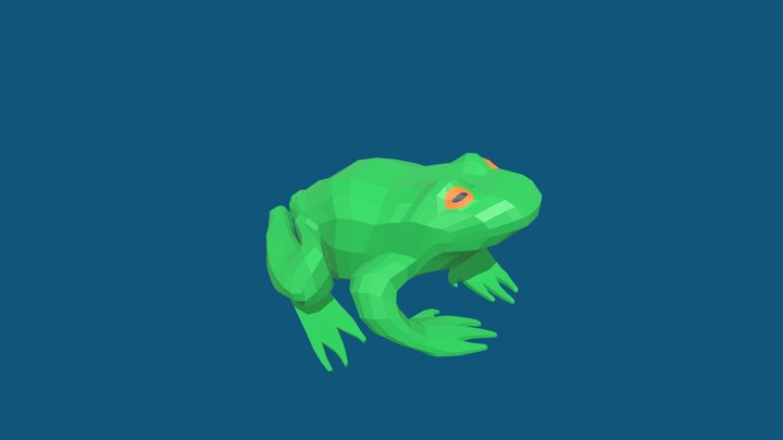 Wee Frogge 3D Model