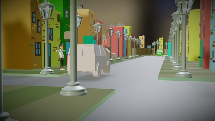 Final City 3D Model