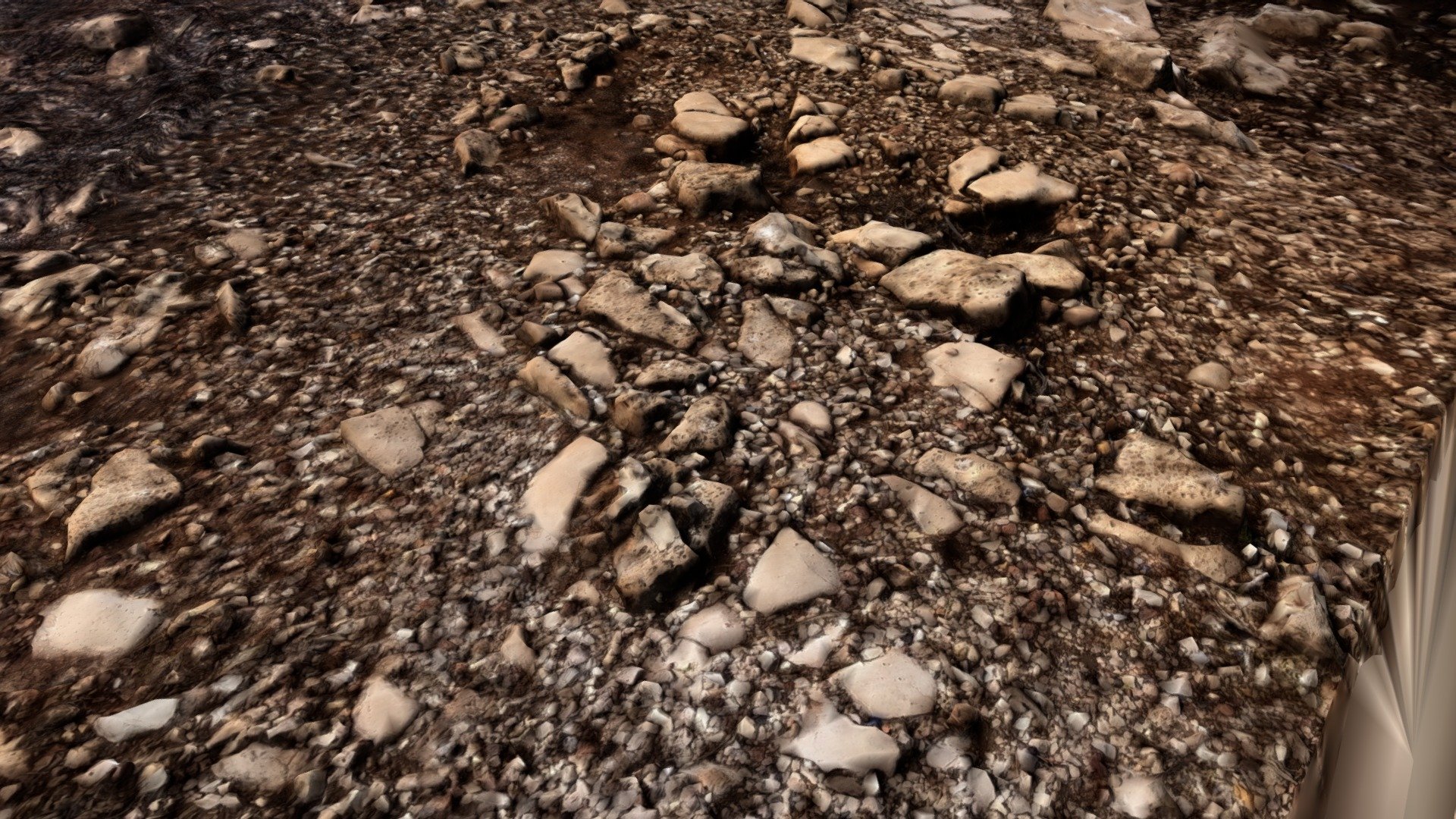 Ground scan grand canyon