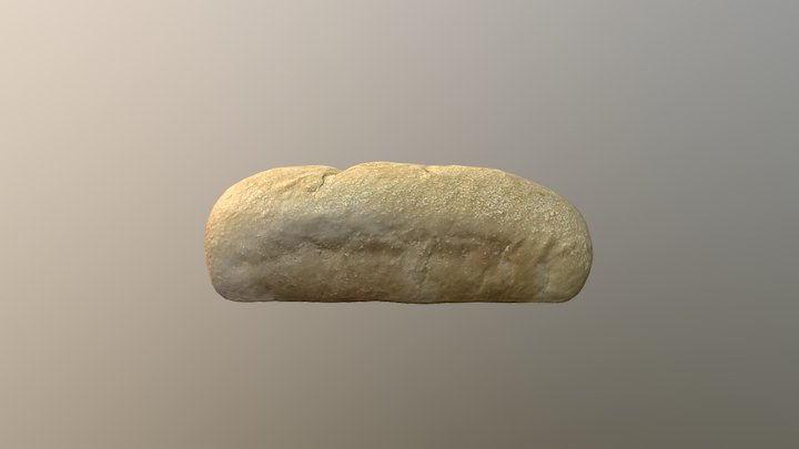 Bread 01 3D Model