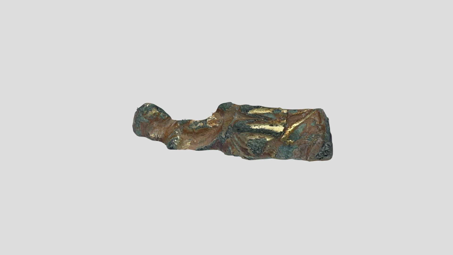 Wmid-50c739 - Medieval gilded mount