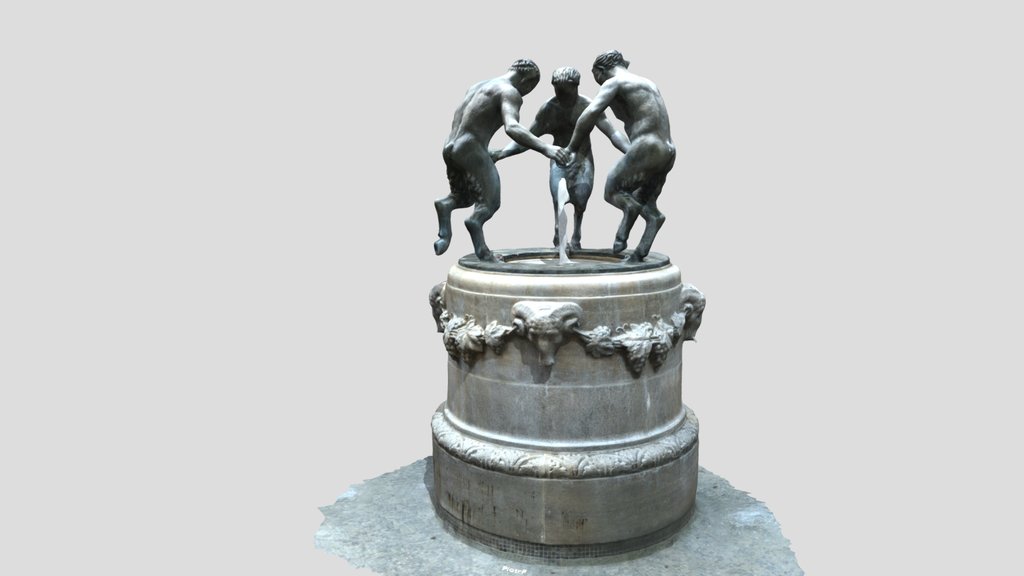 Dancing Fauns - fountain in Gliwice