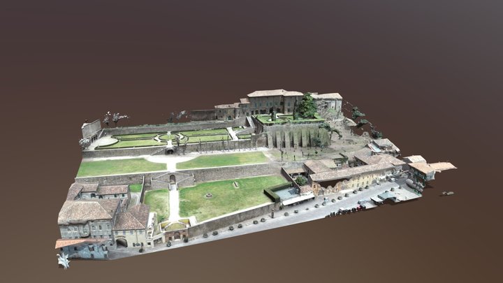 Giardini Gonzaga - Volta Mantovana 3D Model
