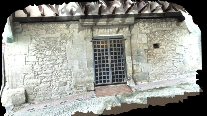 Porta de la Capella de Gràcia 3D Model