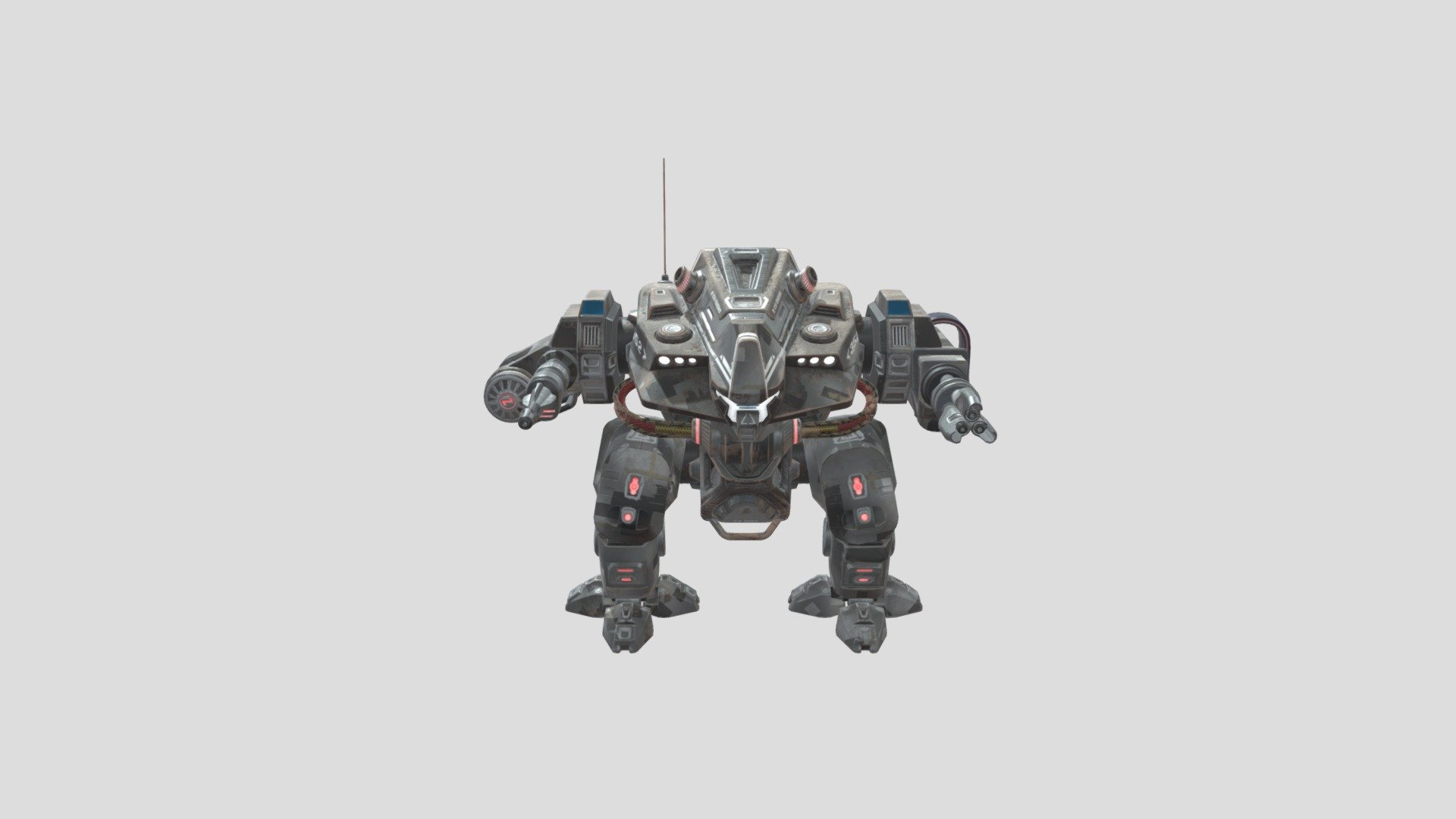 Battle Mech - Download Free 3D model by Shreyash (@Shreyaxh) [89ad58c ...