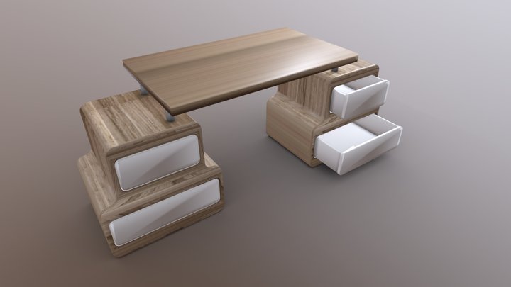 Work Table - Aleksa Žihlavski 3D Model