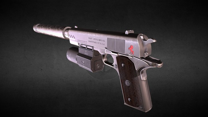 Pistol-kit 3d Models - Sketchfab