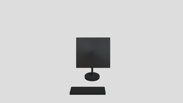 Monitor 3D Model