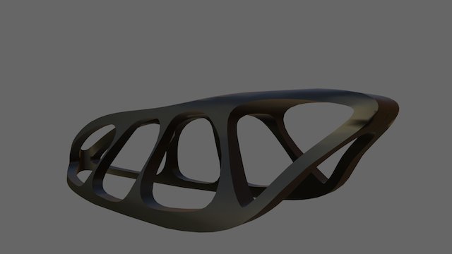 Sledge - Topology Optimisation - 004 3D Model