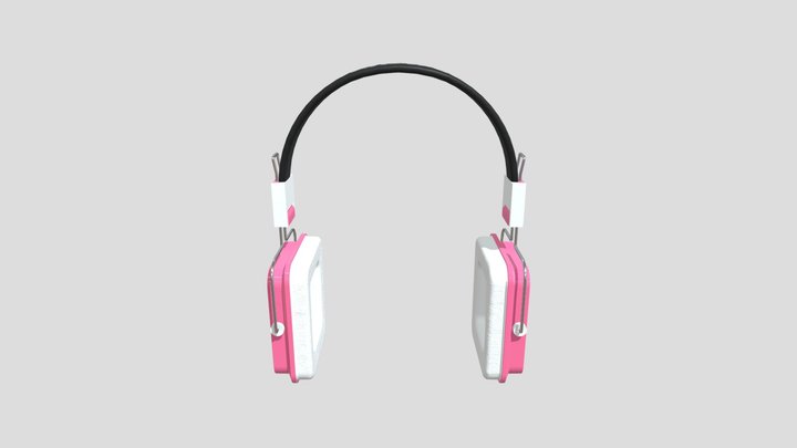 Antic Headphone 3D Model