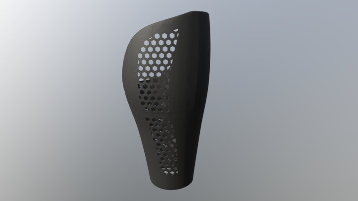 Leg Prosthetic Cover 3D Model