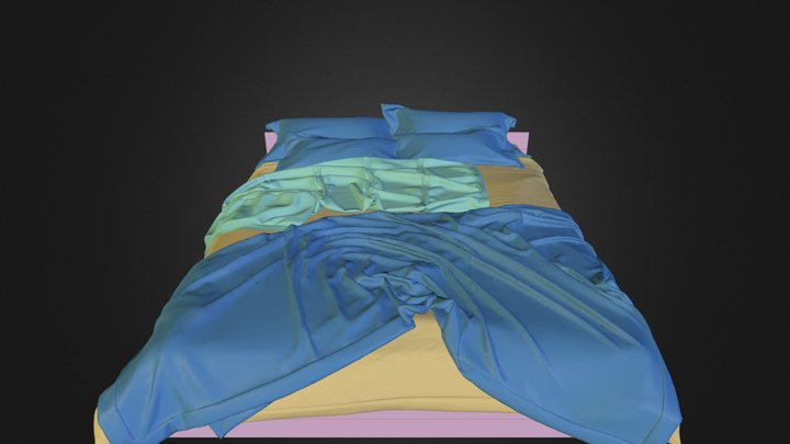 Bed v1.02 3D Model