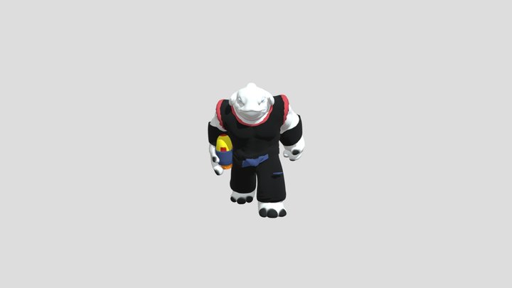 Rough Live Action Gantu Model 3D Model