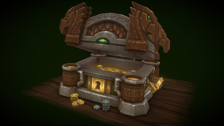 Innkeeper's Lockbox Fan Art 3D Model