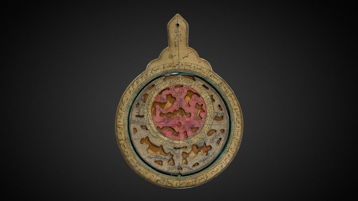Planispheric Astrolabe 3D Model