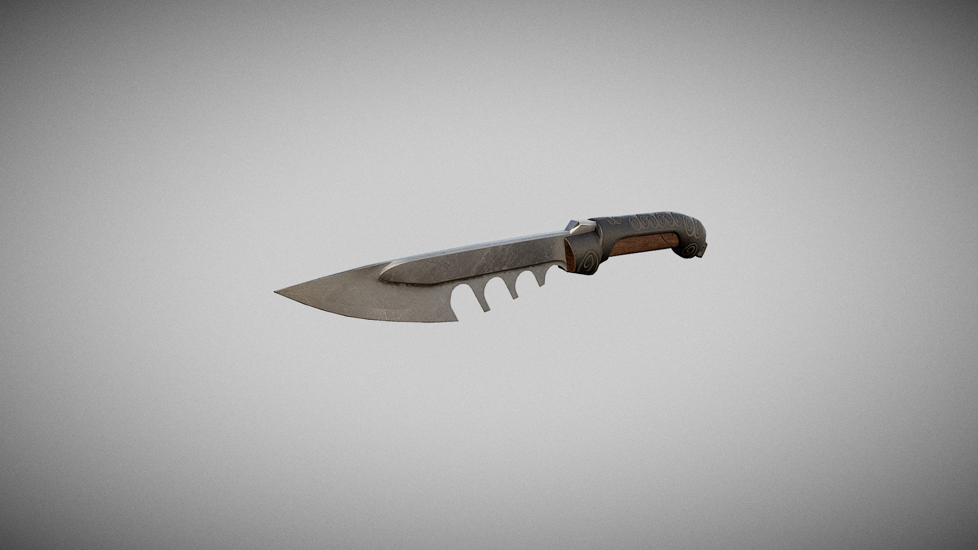 Demon Killing Knife - 3D model by Starfiremoonstar [89b483b] - Sketchfab