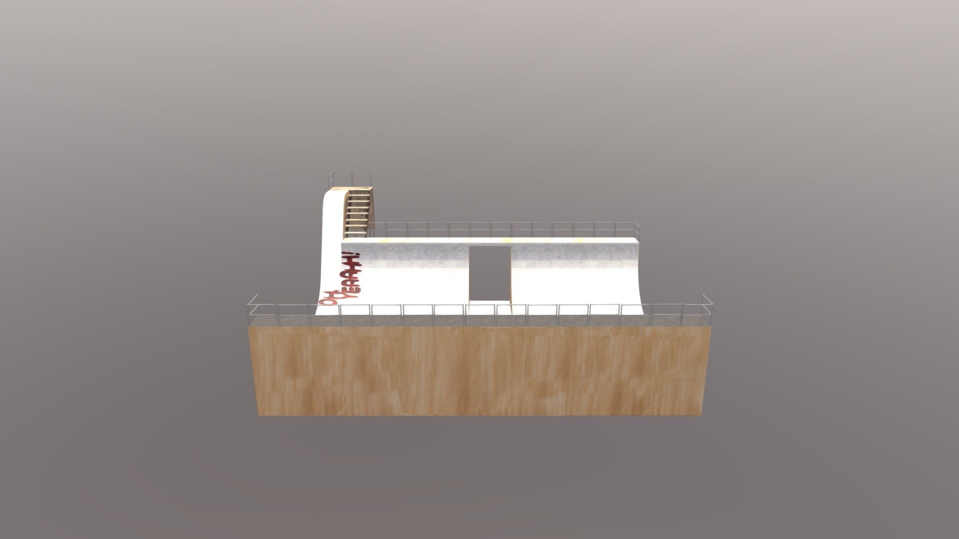 Textured Skateramp