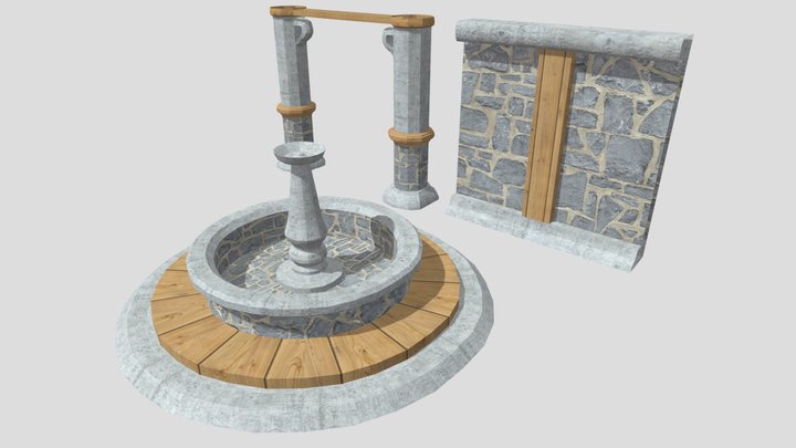 Trim Sheet Practice 3D Model
