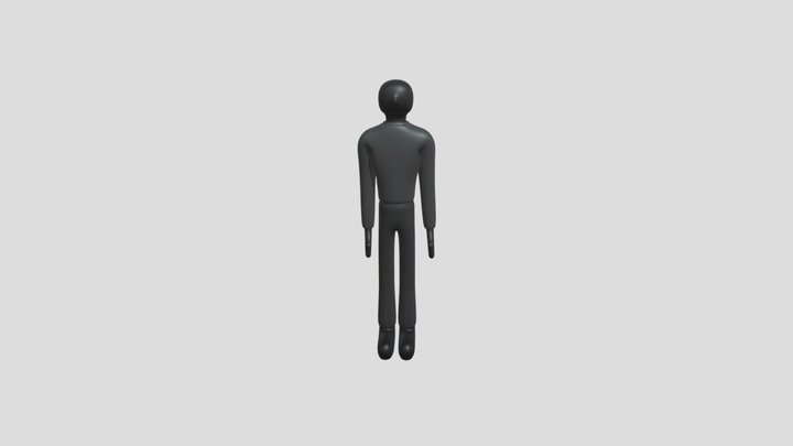 Pose Man For 3D Animation (1) 3D Model