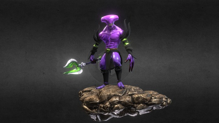 Faceless Void Fan art_KenHoang 3D Model