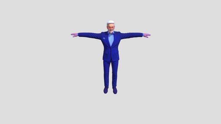 Pascal praud 3D Model