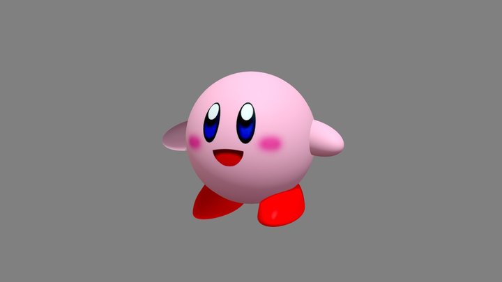 Kirby Model 3D Model