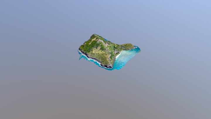 Kamaka, Gambier Islands 3D Model
