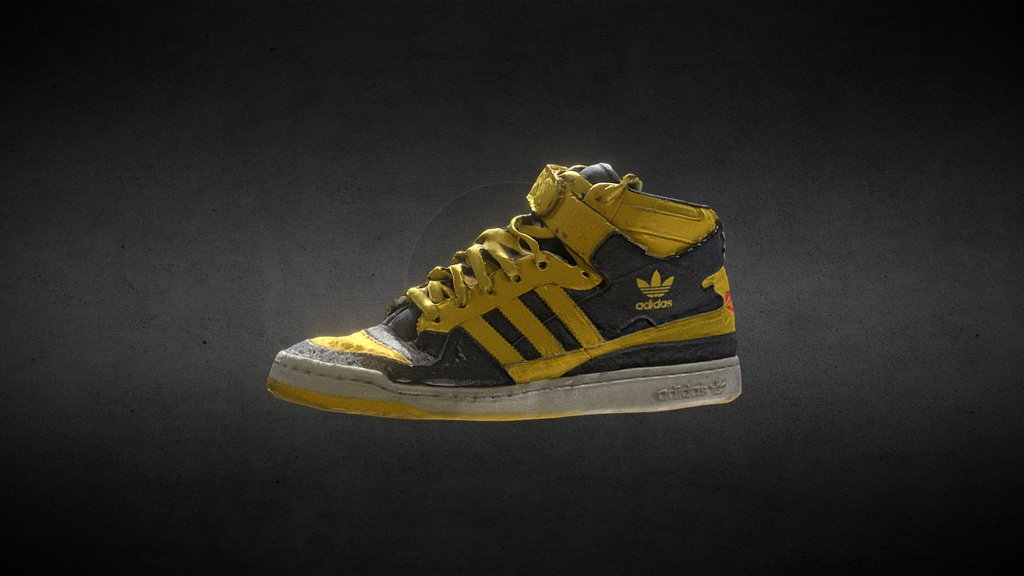 Sneakers Adidas Yellow & Black
