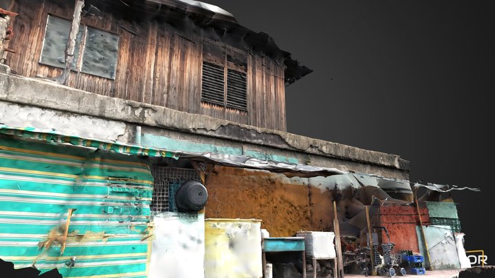 Old Building in Philippines 3D Model