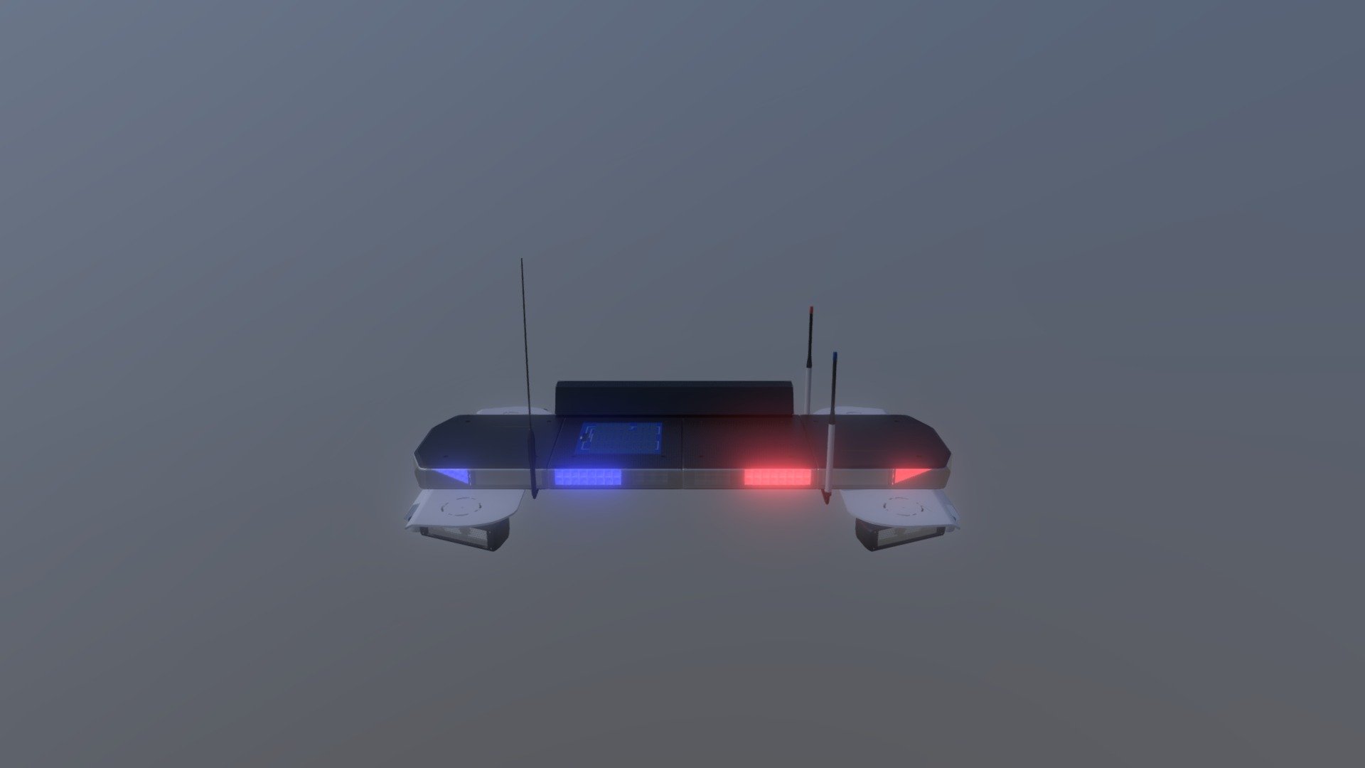 Australian Police Lightbar [Animation Test] - 3D model by SikKunt101 ...