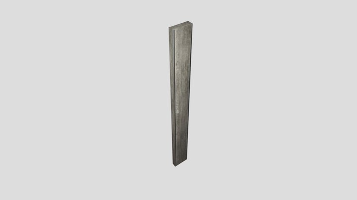 Plank 3D Model