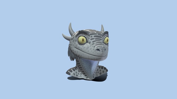 Ragolya OC Head V2 3D Model