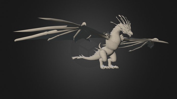 Dragon Queen 3D Model