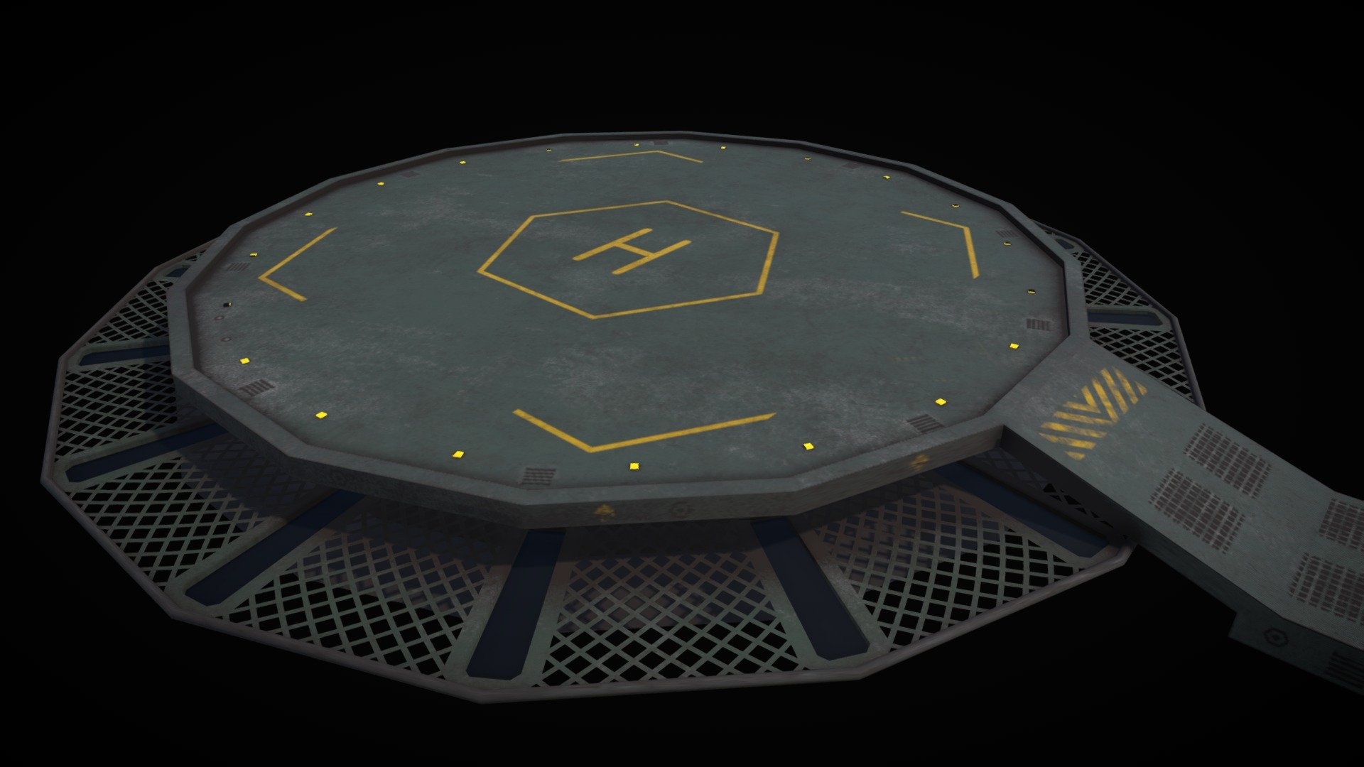 Heliport - Download Free 3D model by Mehdi Shahsavan (@ahmagh2e ...