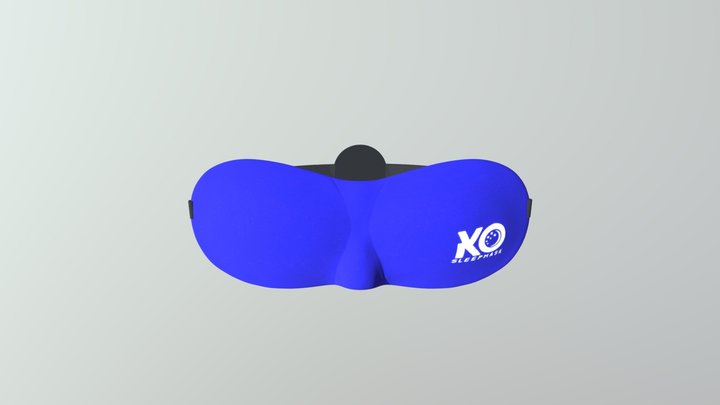 BLUE KO Sleepmask 3D Model