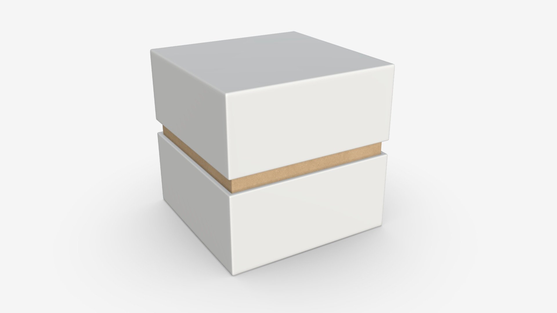Paper gift box mockup 03 - Buy Royalty Free 3D model by HQ3DMOD ...