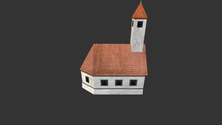 kapela 3D Model