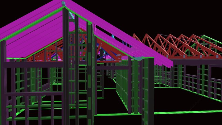 Donaldson 3D Frame & Truss 3D Model