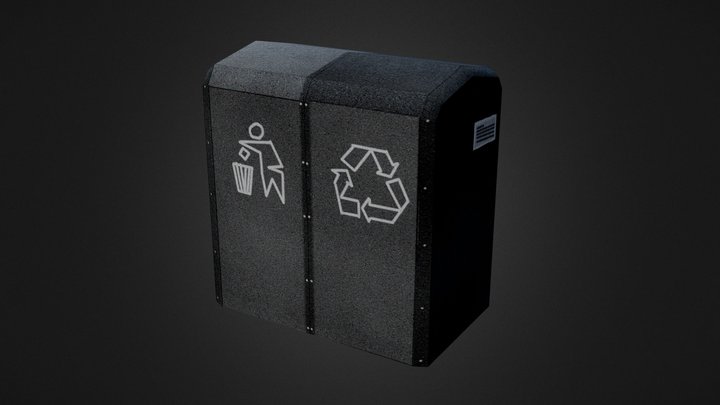 Dumpster From Richmond, VA 3D Model