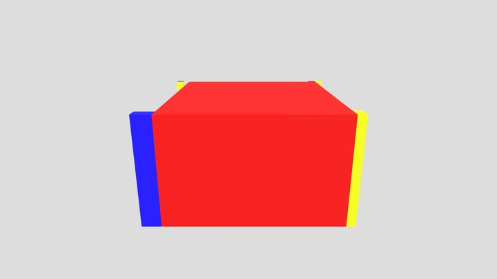Who's Afraid of Red, Yellow and Blue IIID 3D Model