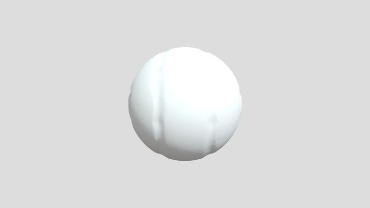 Tennis Ball 3D Model