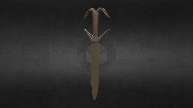 Spartan Sword 3D Model