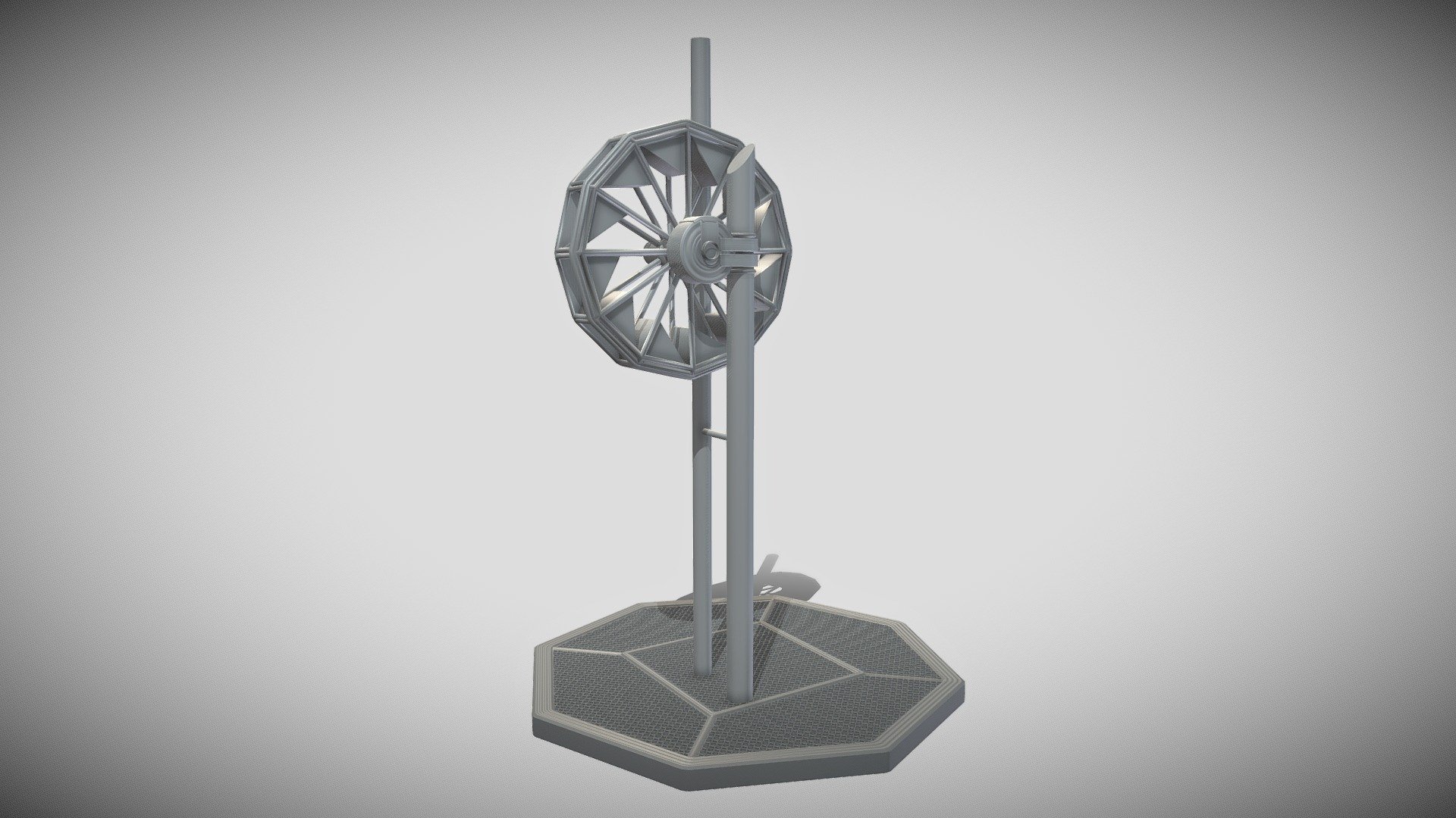 Water Wheel Fountain (WIP-1) - Buy Royalty Free 3D model by VIS-All-3D ...