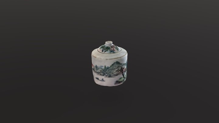 Antique warm cann_redo 3D Model