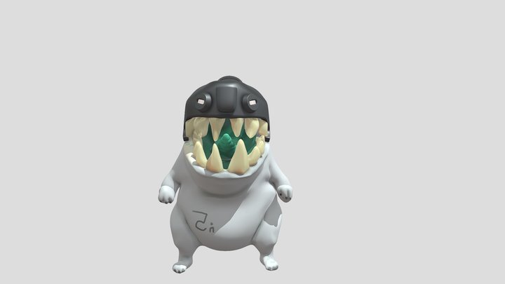 Monster Crobus 3D Model