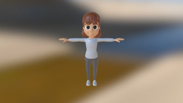 Hailey- Sketchfab 3D Model