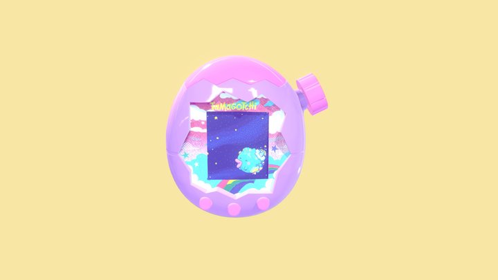 Tamagotchi Paradise 3D Model