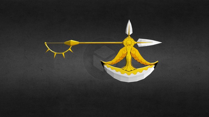 Escanor Axe 3D Model