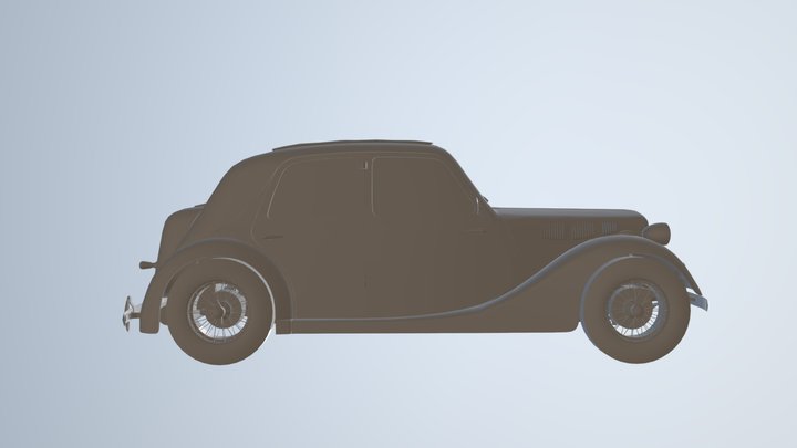 Fra Car Renault Dstp LOD0 3D Model